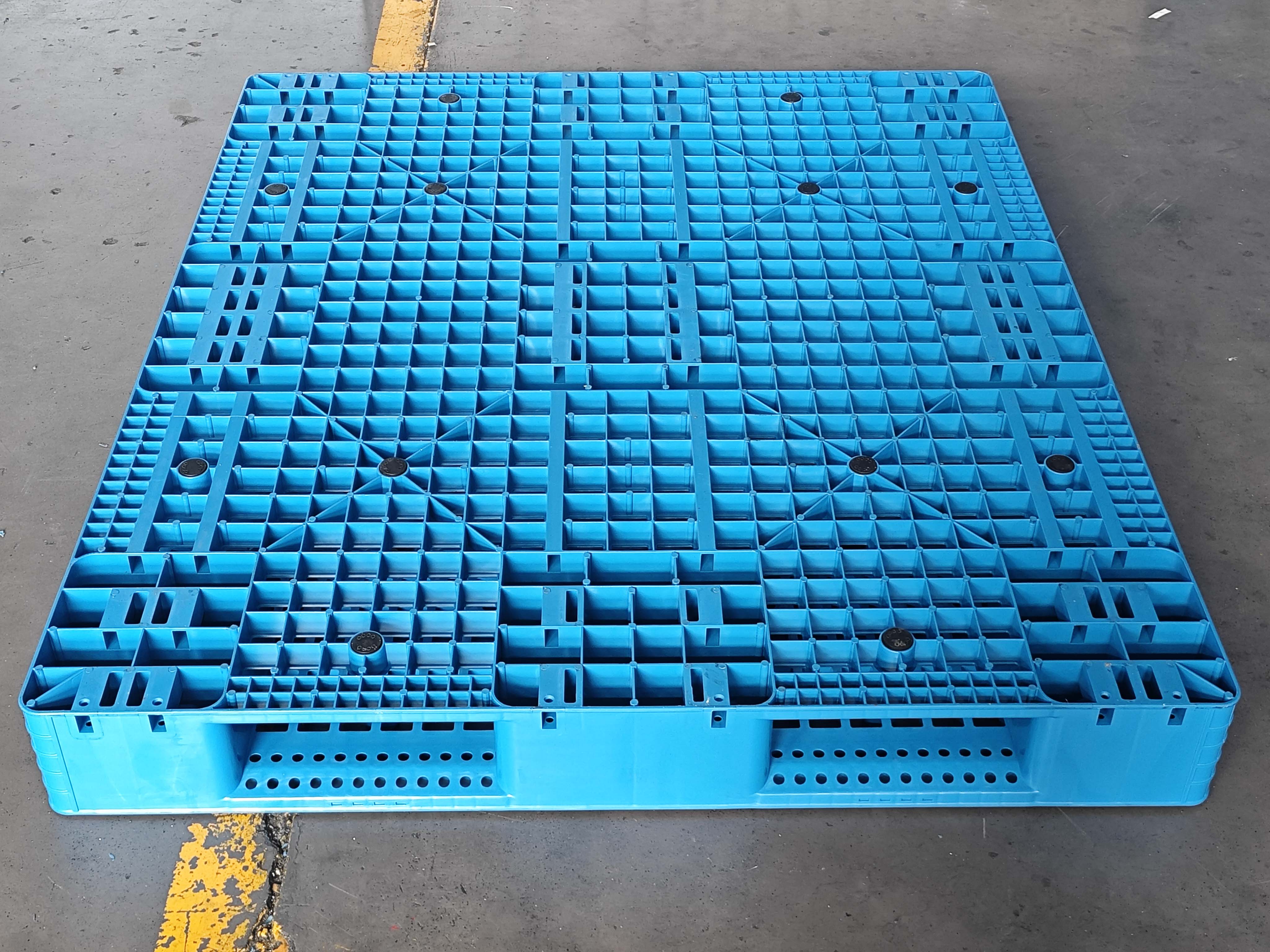 双面网格塑料托盘 | 双面可用 堆码稳定 提升空间利用率
