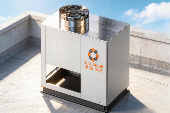 静音护航·梯级增效｜静界热泵+无醇防冻平板系统落地三博脑科医院