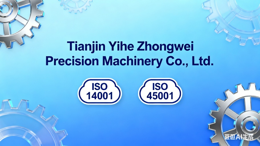 Tianjin Yihe Zhongwei Precision Machinery Earns ISO 14001 & ISO 45001 Certifications: A Milestone in Sustainability & Safety