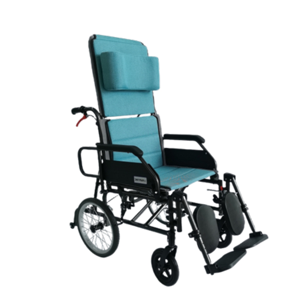 CP-MW009A reclining(150°) aluminum manual wheelchair