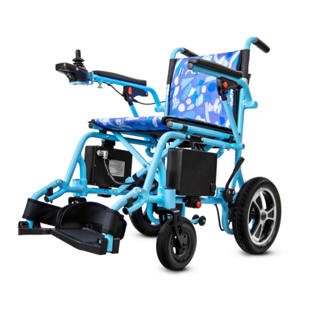 CP-EW A01 pediatrics folding Aluminum electric wheelchair with brushless motor