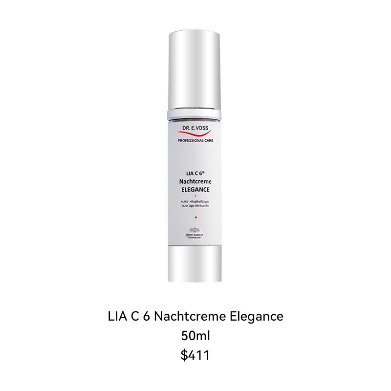 LIA C 6 Nachtcreme Elegance50ml$411