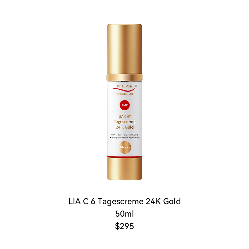 LIA C 6 Tagescreme 24K Gold50ml $295