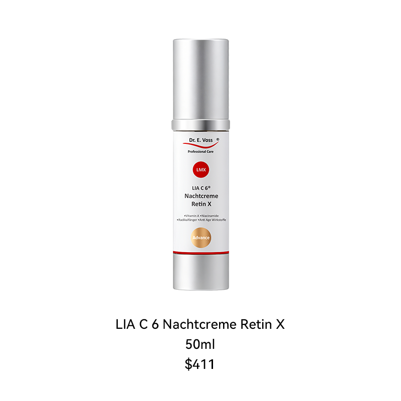 LIA C 6 Nachtcreme Retin X50ml$411