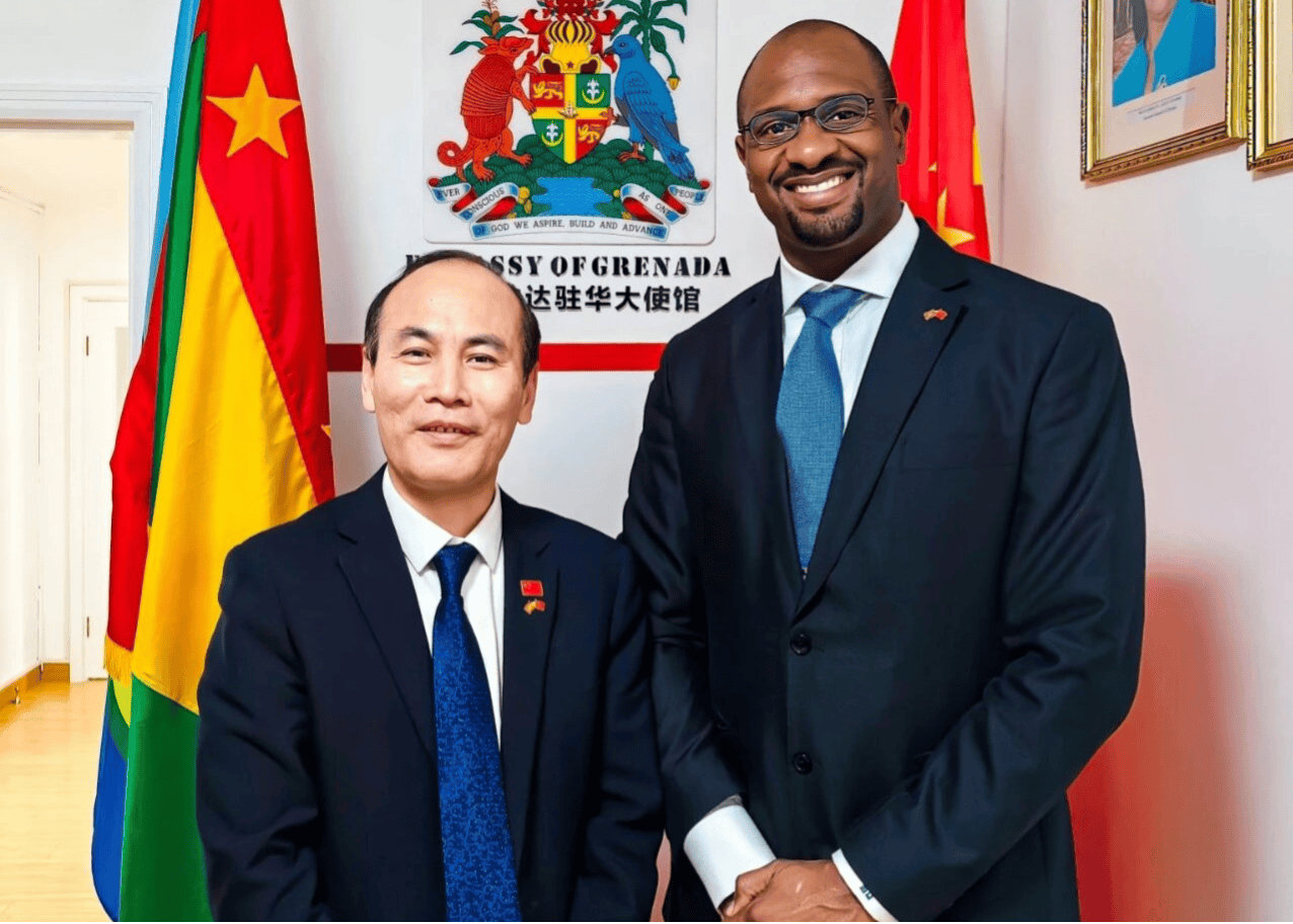 卡利姆茶业走进格林纳达驻华大使馆