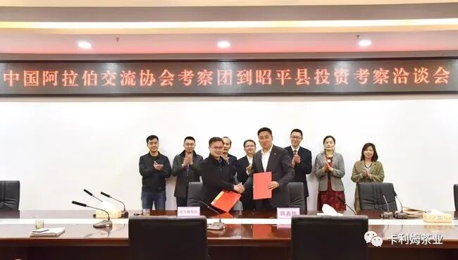 “中阿友好茶园”合作共建签约仪式在广西昭平举行