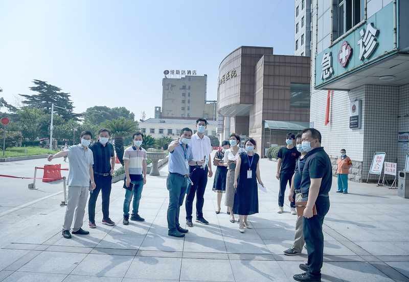 油田总医院防治卒中中心接受省脑防委专家现场评审