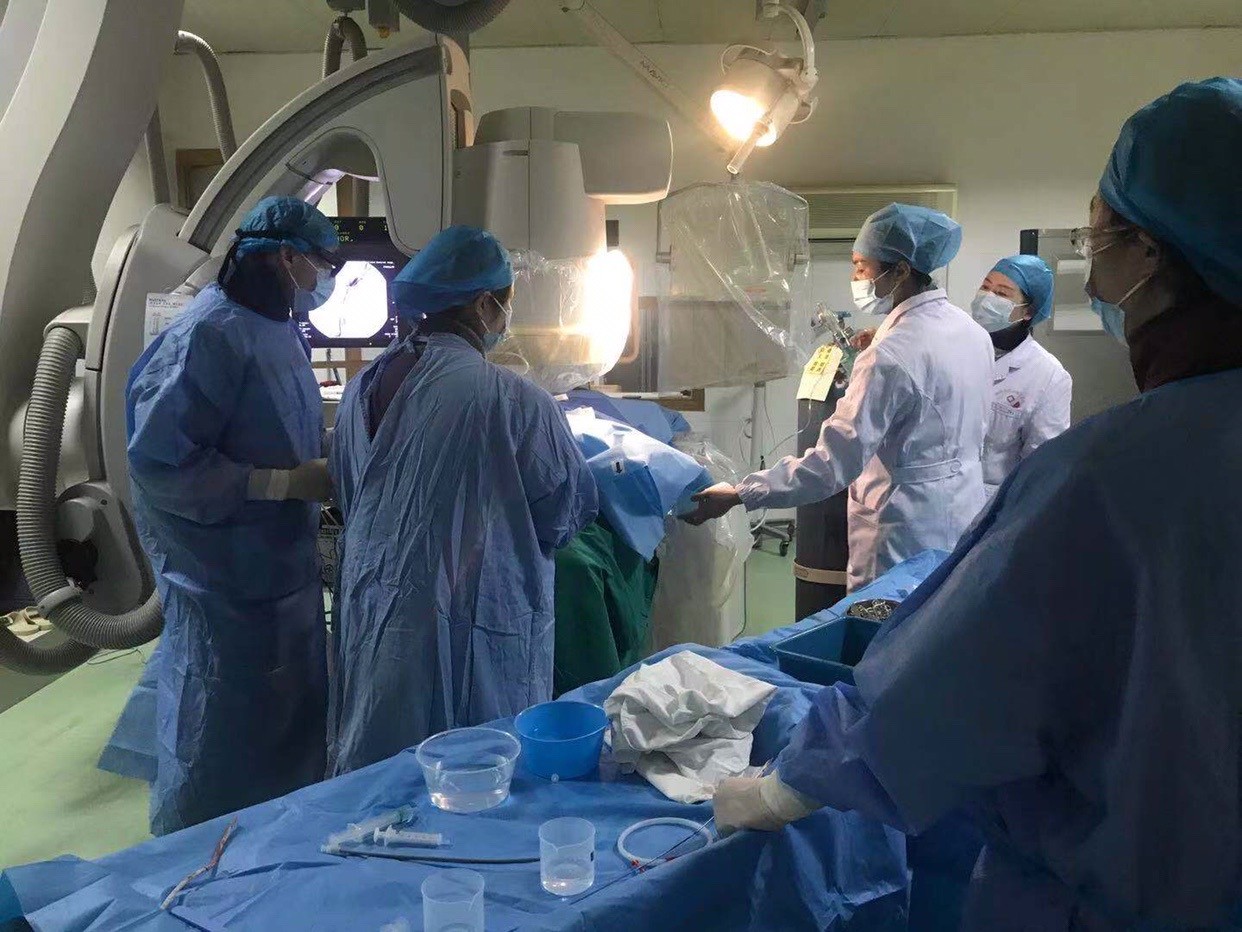 油田总医院微创介入手术打通血透患者的“生命通道”