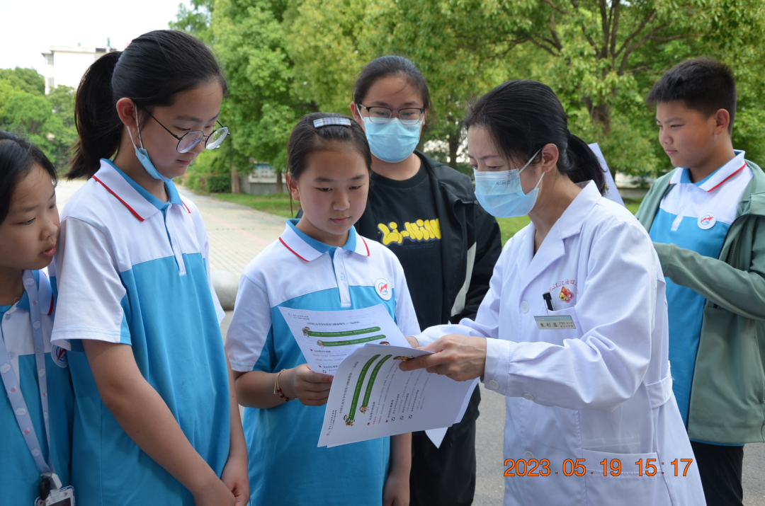 我院健康科普宣传走进校园、社区