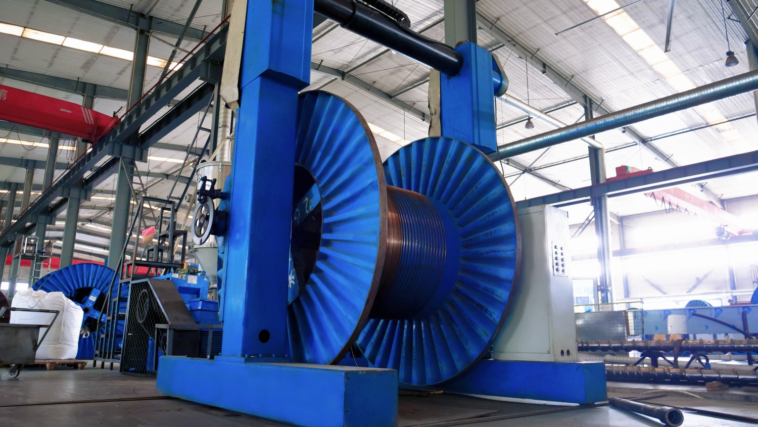 PB-630型铜带屏蔽机龙门放线架