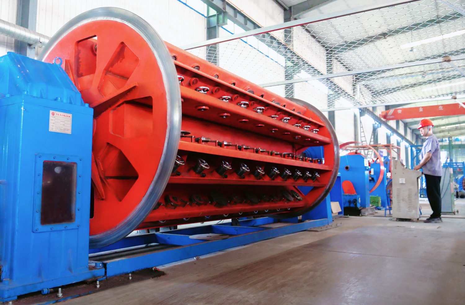 KPB-80B/300型铜丝疏绕屏蔽机