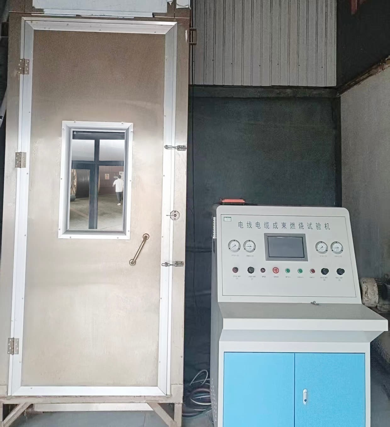 电线电缆成束燃烧试验机 FYCS-Z
