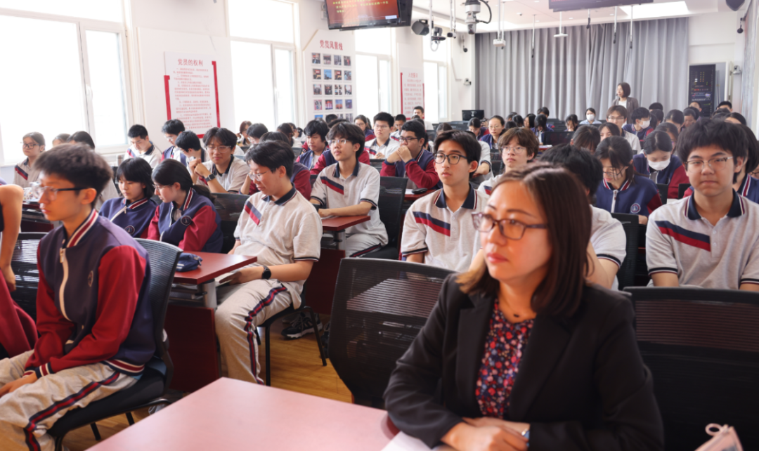 传承伟人精神 赓续红色血脉 | 周恩来邓颖超纪念馆主题讲座走进北京宏志中学