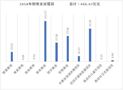 2018年善款收支情况