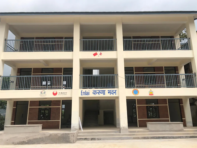 周总理当年支持援建的悲悯楼，现在涅槃重生了