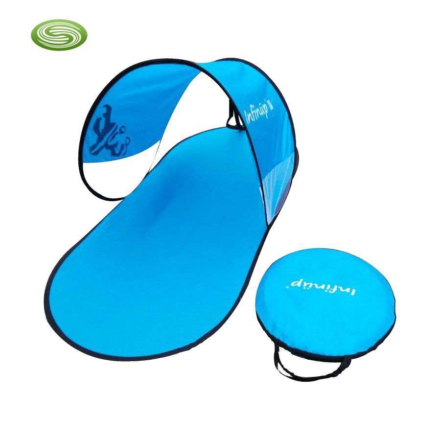 Customized Beach Sun protection POP up Beach Sun Shelter