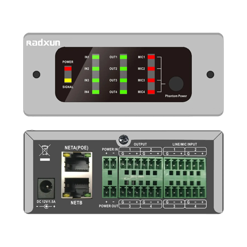 AES67网络音频矩阵