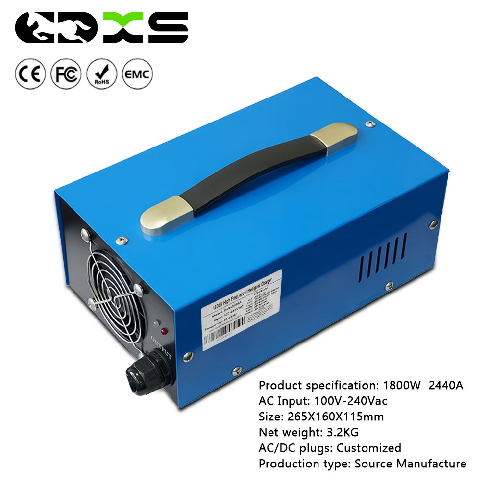 Lead-acid battery 24V40A aluminum shell charger, widely applicable, support OEM customization