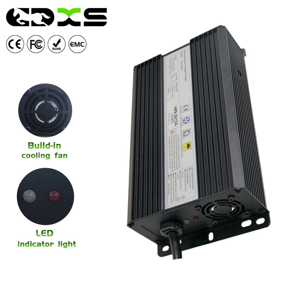 24V15A smart charger, lead-acid battery charger OEM customization, charger production factory