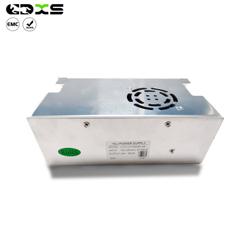 1000W 28V40A High Power Aluminum Shell Constant Voltage Constant Current LED Bar Stage Light Mesh Cover Power Supply