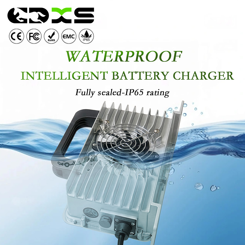 Forklift 58.4V 25A lithium battery 16-cell electric lift pulse intelligent charger stops when fully charged