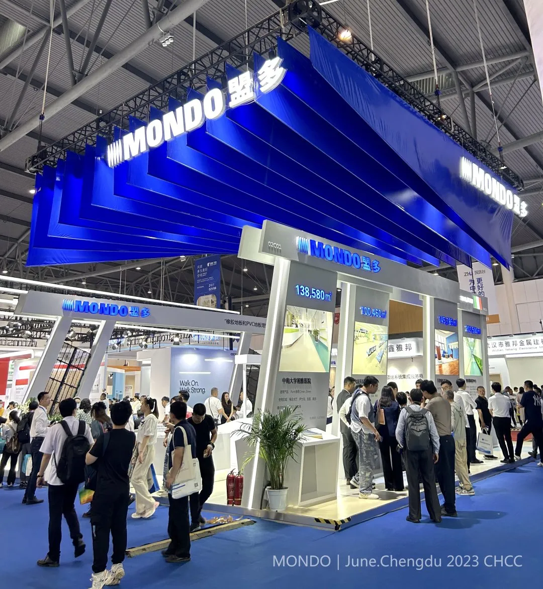 CHCC2025展会回顾｜盟多地板“墙地一体化”解决方案助力中国医院建设