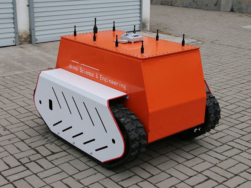 Underwater chassis Waterproof chassis Rubber Track Chassis -116