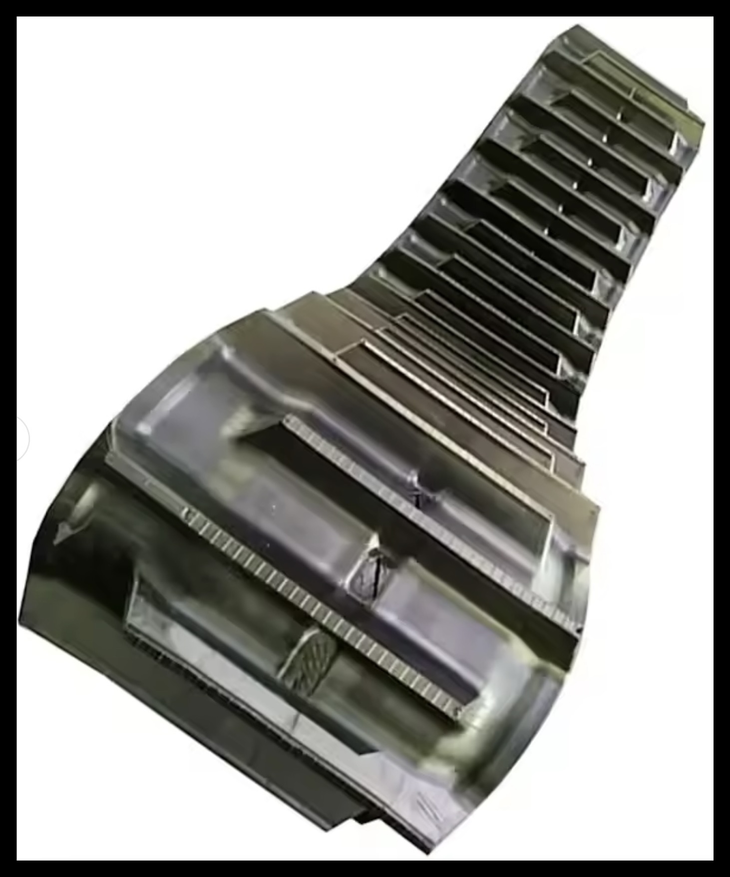 Whole sale 330x79x42 Small Agricultural Crawler Harvester Rubber Track from factory