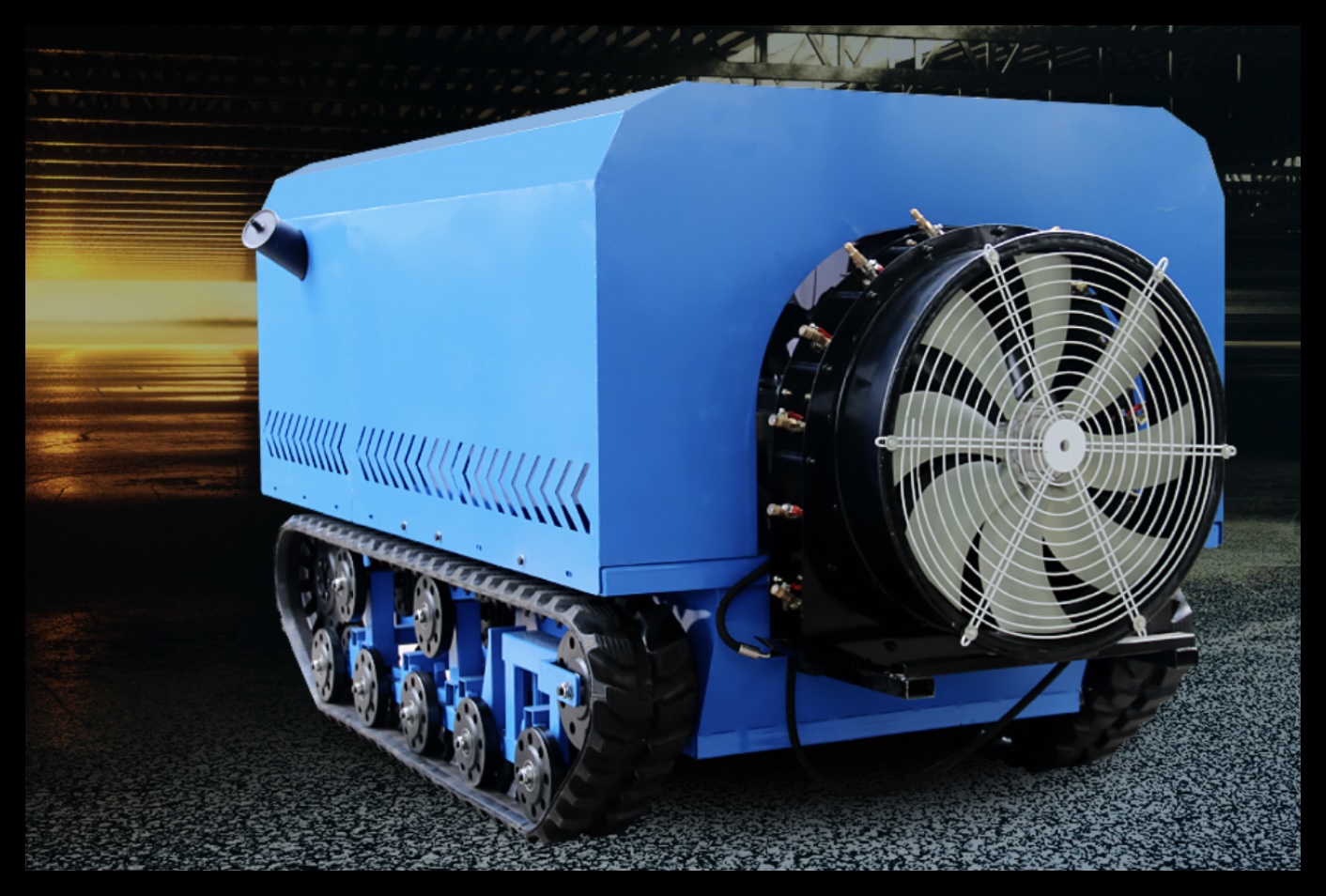 260 Rubber Tracked High Level Chassis Platform