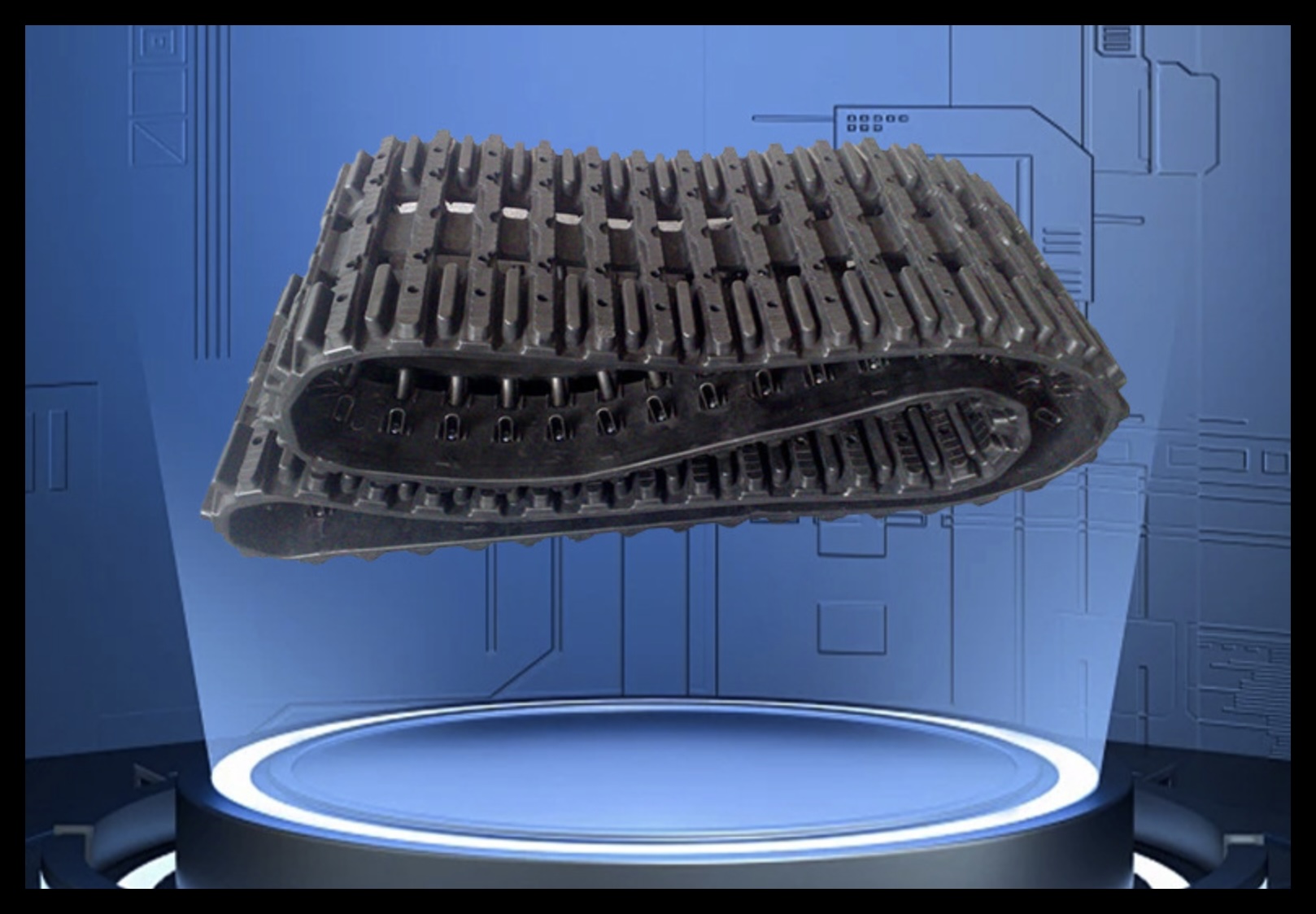 Hagglunds BV 206 the Whole car BV206 Rubber Track&