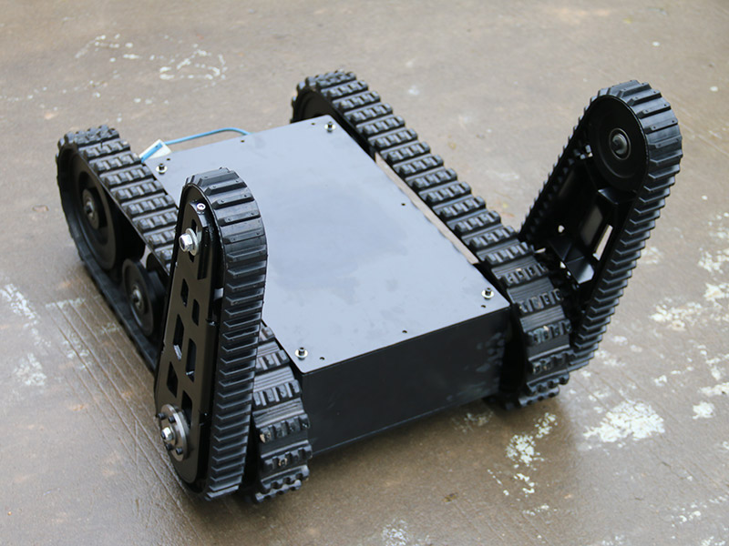 Pairs of Rubber Tracked Swing Arms Robot-100