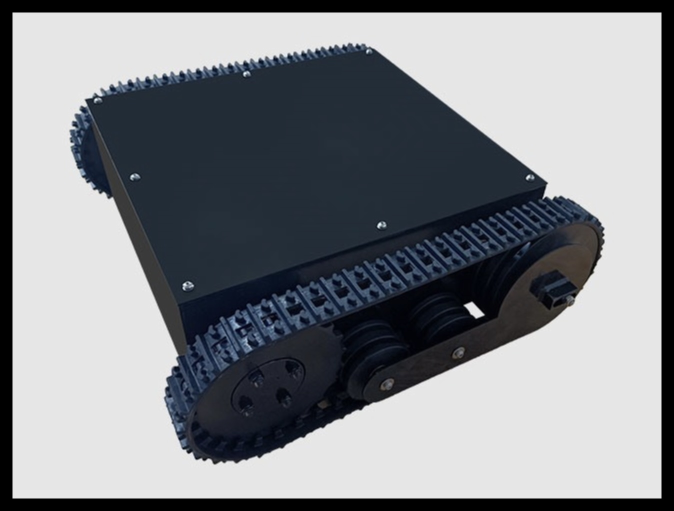 KYT-LZM-50 Chassis model Rubber Tracked Chassis