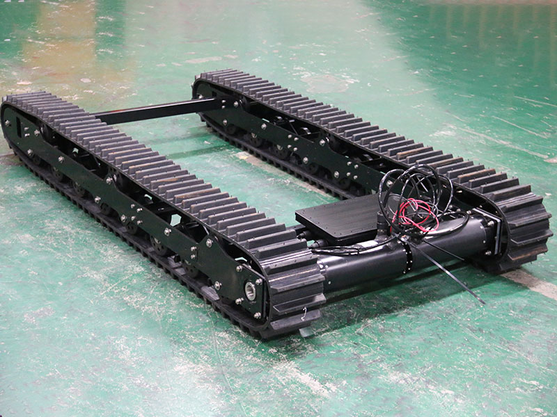 Underwater chassis Waterproof chassis Rubber Track Chassis -113