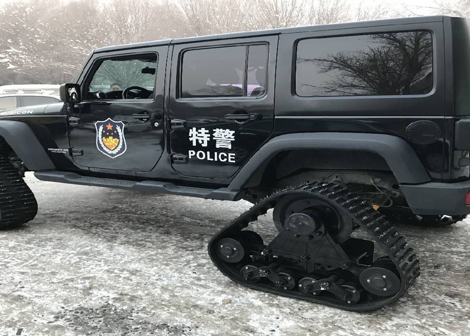 Triangle Track Assembly ATV/UTV Rubber Track Drive Systems/Off-road Transportation in Snow Ice Wetlands