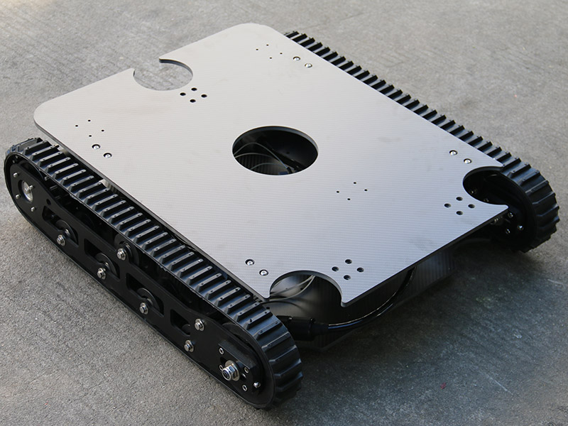 Underwater chassis Waterproof chassis Rubber Track Chassis -100