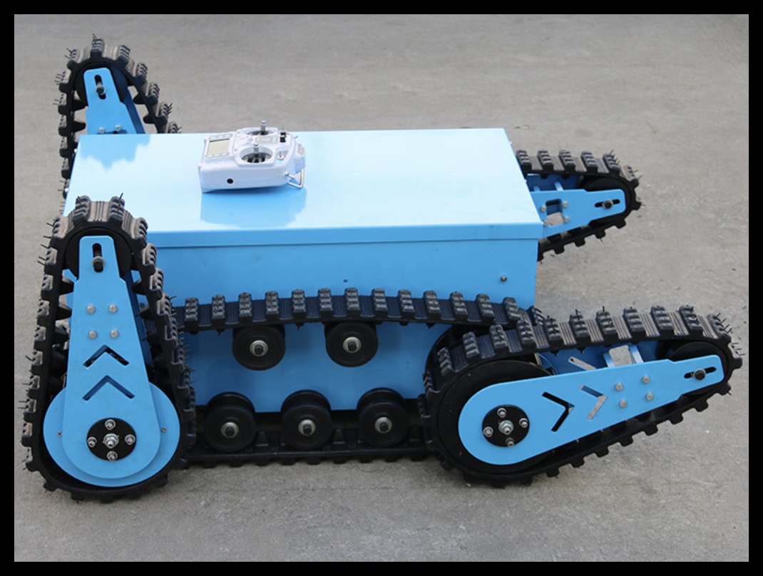 Rubber Tracked Swing Armed Robot Four-Swing Armed Chassis Platform-200