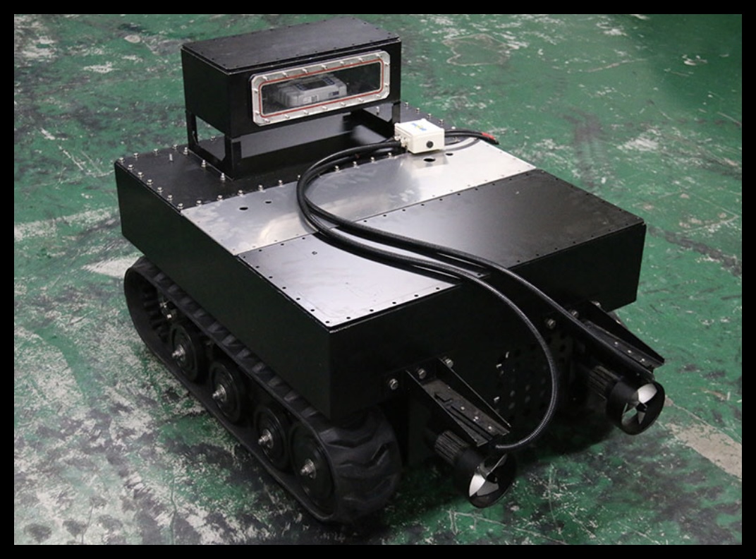 Underwater chassis Waterproof chassis Rubber Track Chassis -110