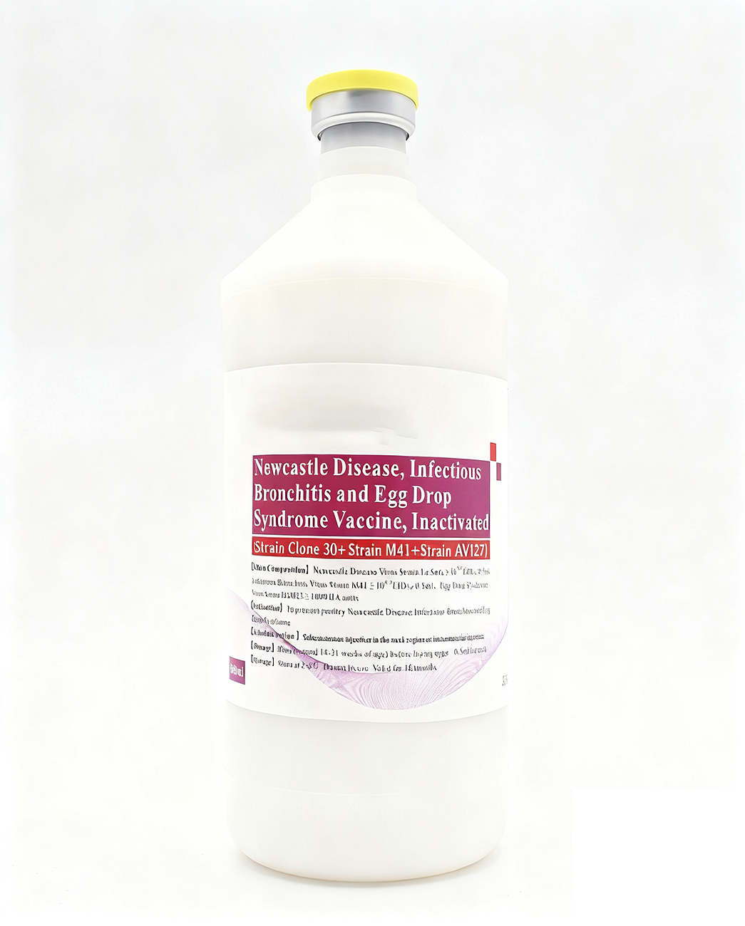 Newcastle Disease, Infectious Bronchitis, Egg Drop Syndrome Vaccine, Inactivated (Strain Clone 30+Strain M41+Strain AV127)