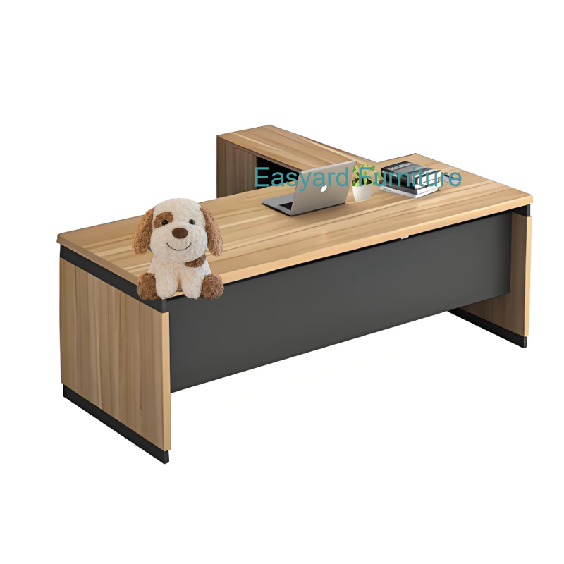 panel material simple executive desk