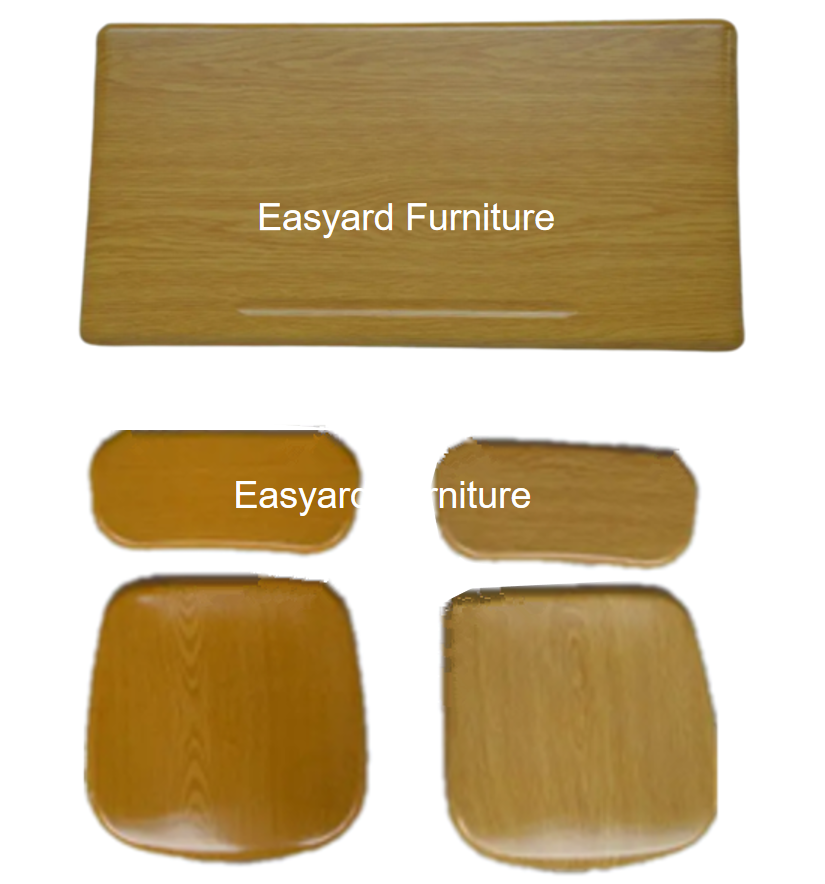 Primary School Students' Desk Surface, Chair Surface and Chair Back Set