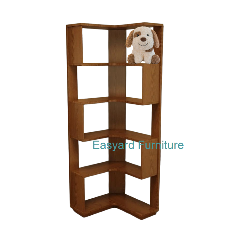 wooden  corner  shelf