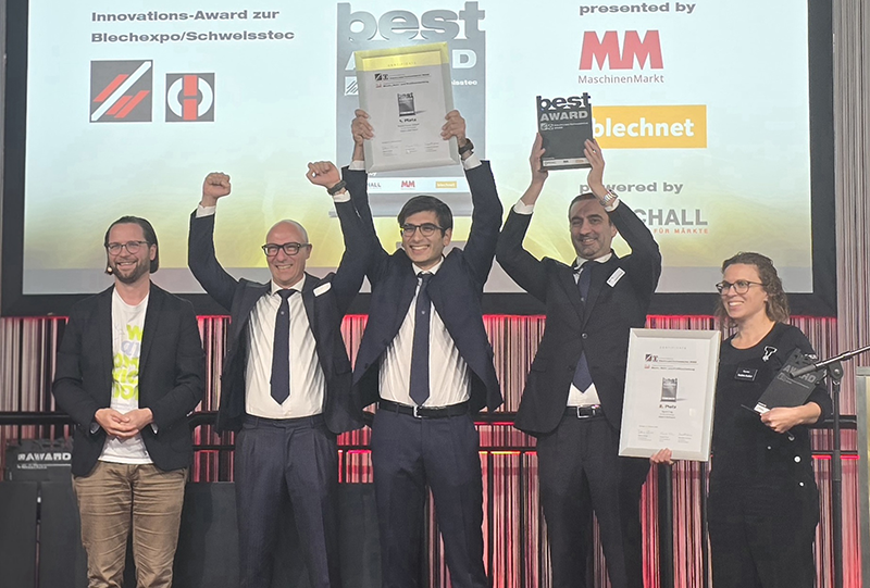 Prima Power wins “Best Award 2025” at Blechexpo with Giga Laser Next