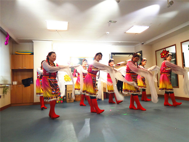 喜迎十九大 共筑中国梦文艺演出走进怡康园