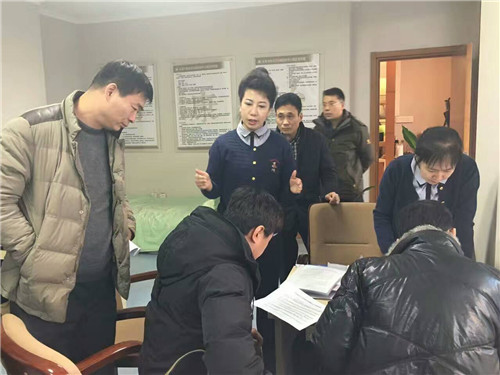 安委会安全检查，怡康园老年公寓获好评