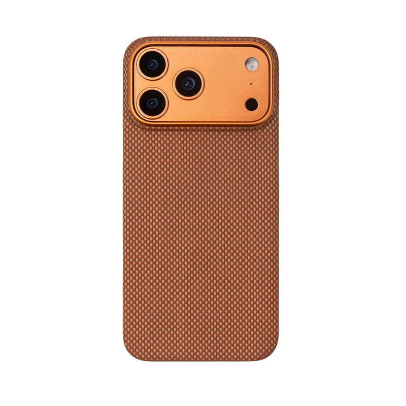 iphone17 promax  平纹-橙色