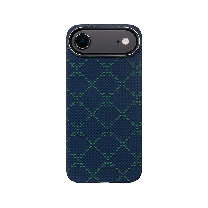 iphone17 Air 蓝色大方格  全包
