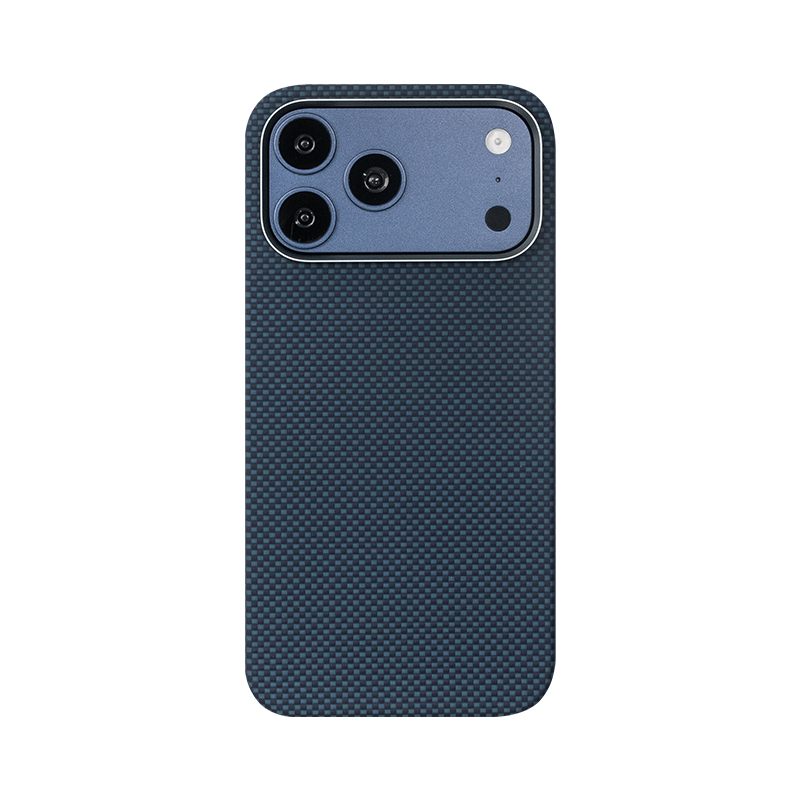 iphone17  pro max   蓝色平纹 折弯
