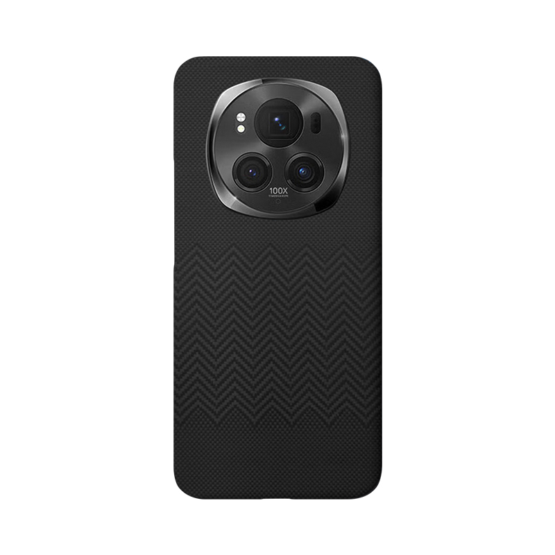 HONOR magic 6 Pro 黑灰细M纹 全包