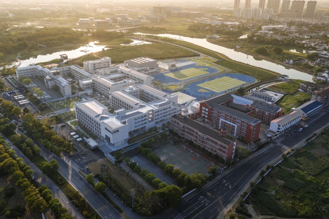 新老校区如何串联为整体 | 无锡市藕塘中小学