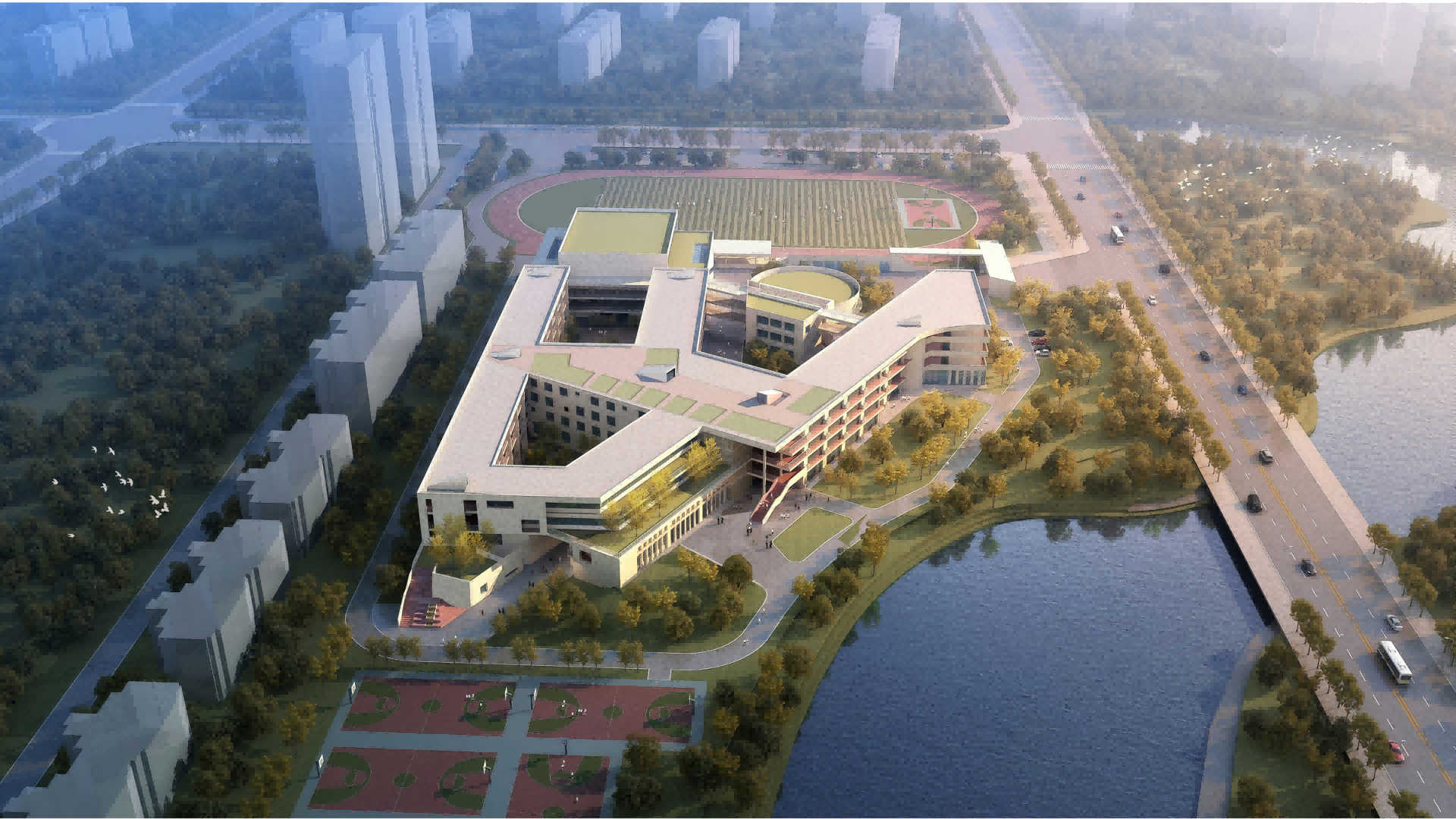 靖江市滨江新城渡江小学
